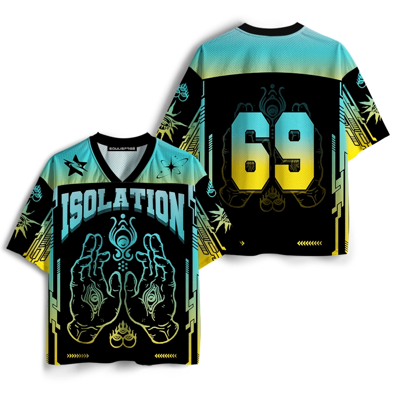 Soulisfree Cyber Isolation Statement Mesh Jersey