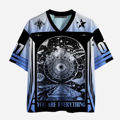Soulisfree Cosmic Unity Monochrome Mesh Jersey