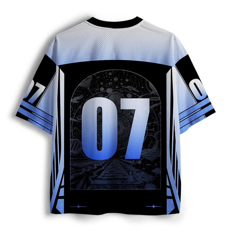 Soulisfree Cosmic Unity Monochrome Mesh Jersey
