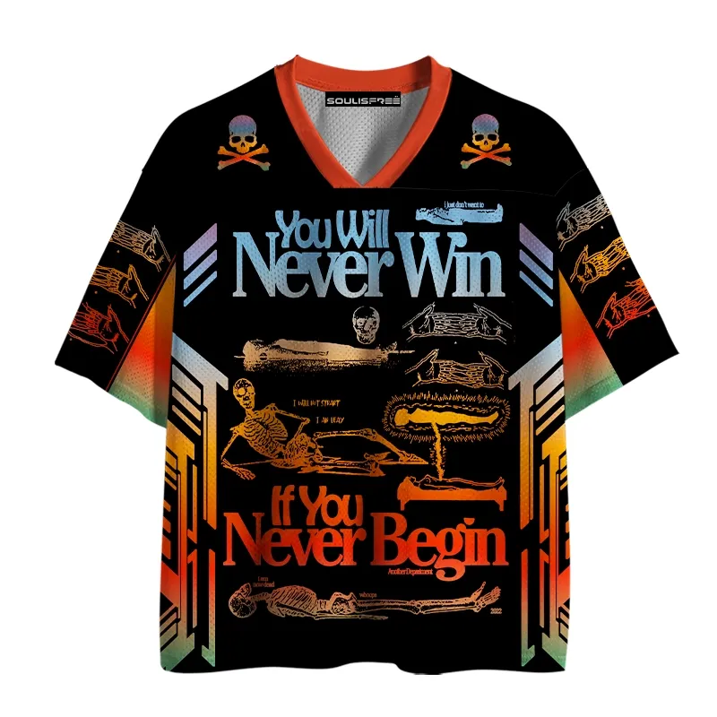 Designed Soulisfree Third Eye – Cosmic Awareness Mesh Jersey