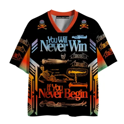 Soulisfree Start Now Statement Mesh Jersey