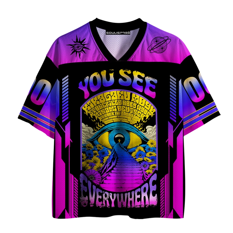 Soulisfree You See Everywhere Mesh Jersey
