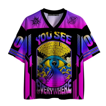 Soulisfree You See Everywhere Mesh Jersey