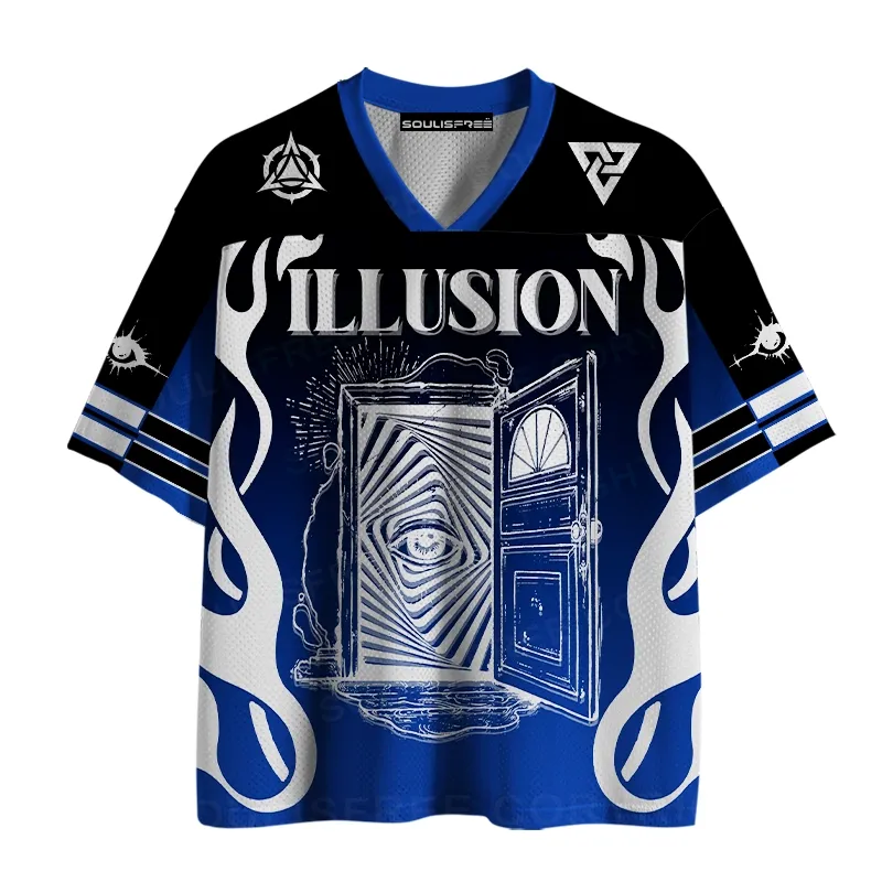 Designed Soulisfree Third Eye – Cosmic Awareness Mesh Jersey