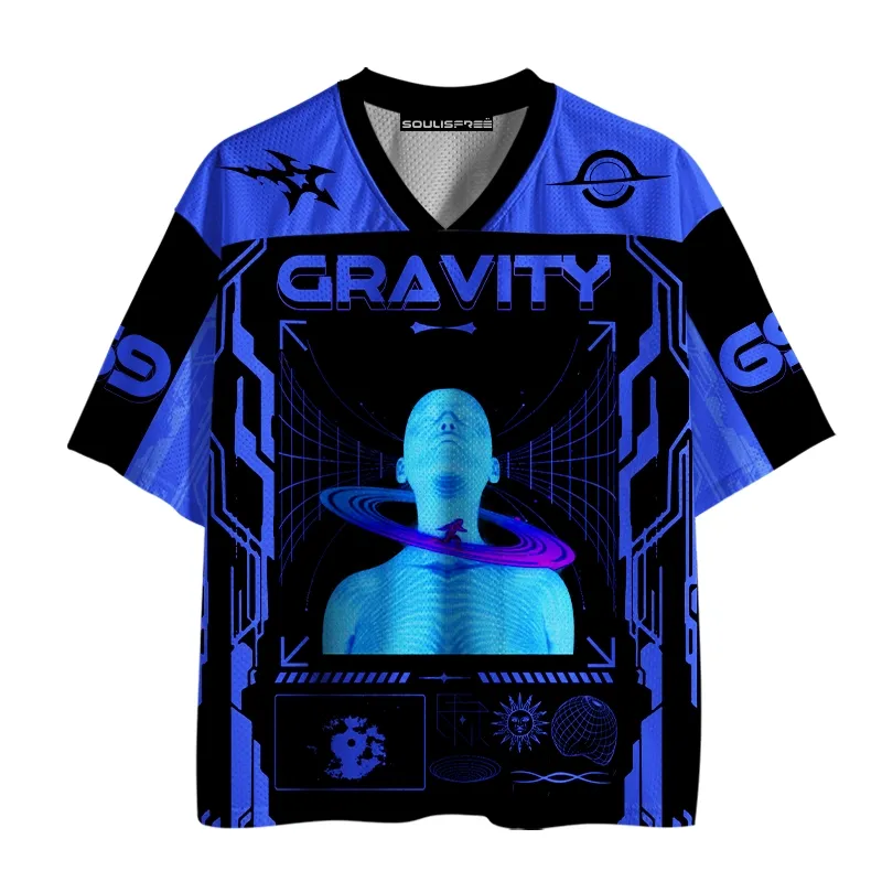 Designed Soulisfree Third Eye – Cosmic Awareness Mesh Jersey