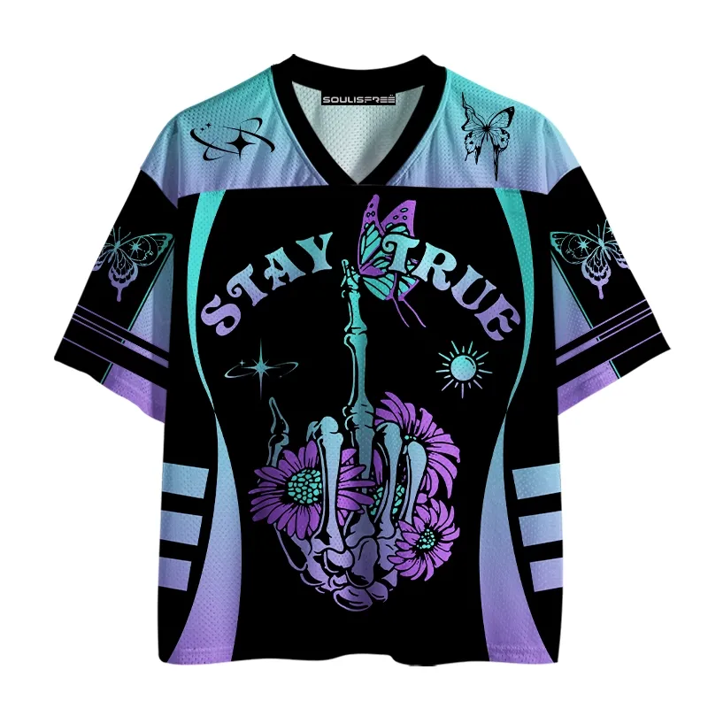 Designed Soulisfree Third Eye – Cosmic Awareness Mesh Jersey