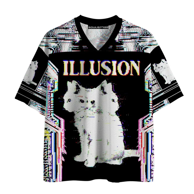 Designed Soulisfree Third Eye – Cosmic Awareness Mesh Jersey