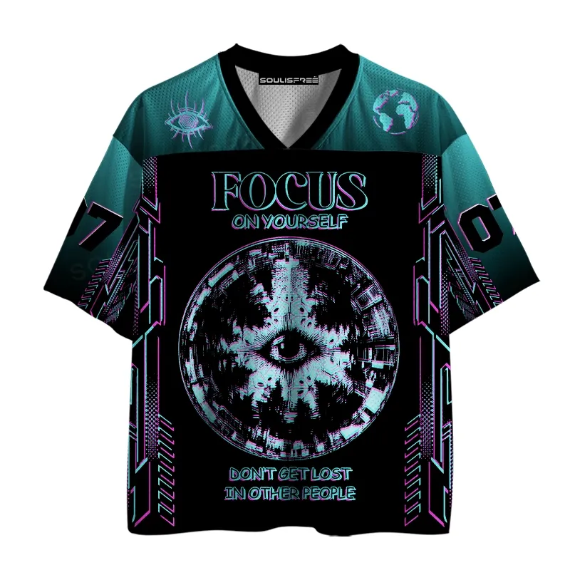 Designed Soulisfree Third Eye – Cosmic Awareness Mesh Jersey