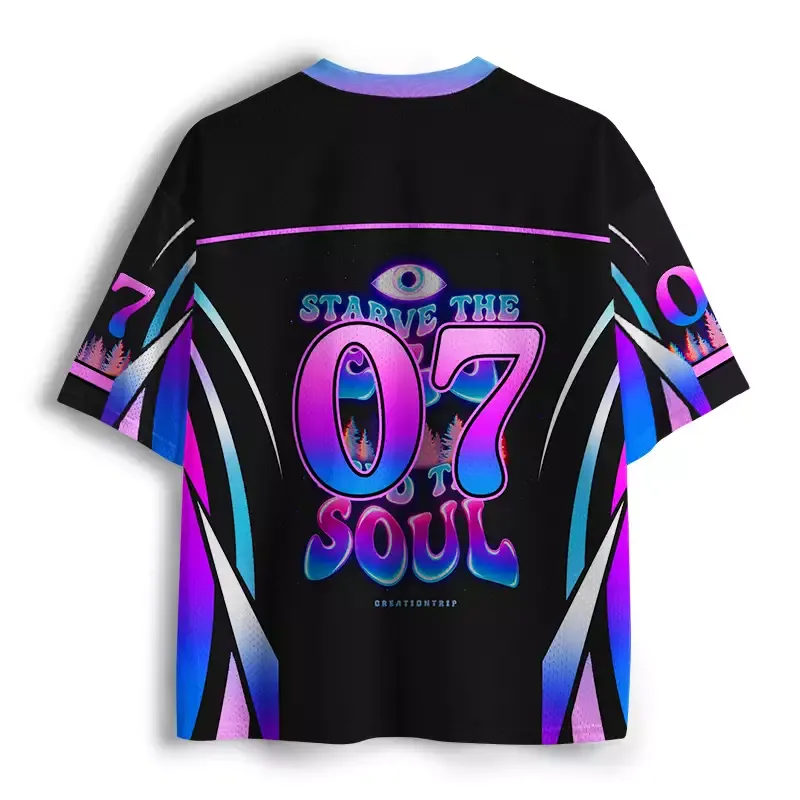 Soulisfree STARVE THE EGO FEED THE SOUL Mesh Jersey