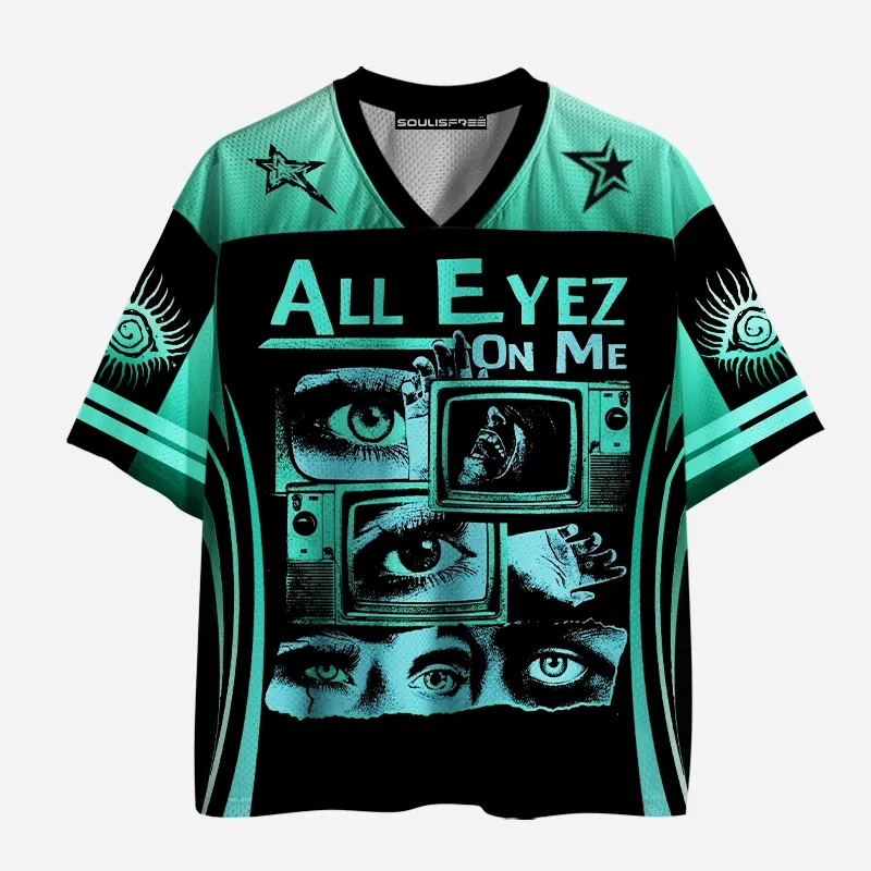 Designed Soulisfree Third Eye – Cosmic Awareness Mesh Jersey