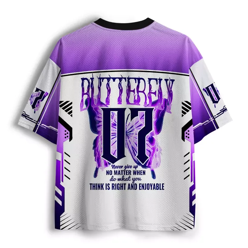 Soulisfree Never Give Up  Mesh Jersey