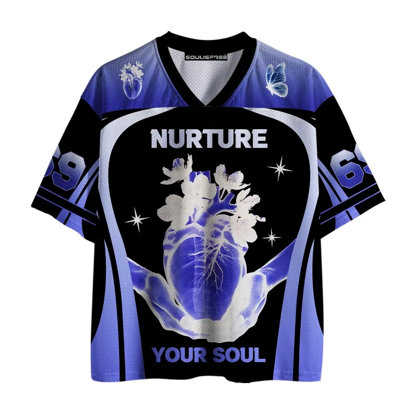 Designed Soulisfree Third Eye – Cosmic Awareness Mesh Jersey