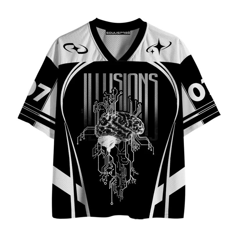 Designed Soulisfree Third Eye – Cosmic Awareness Mesh Jersey