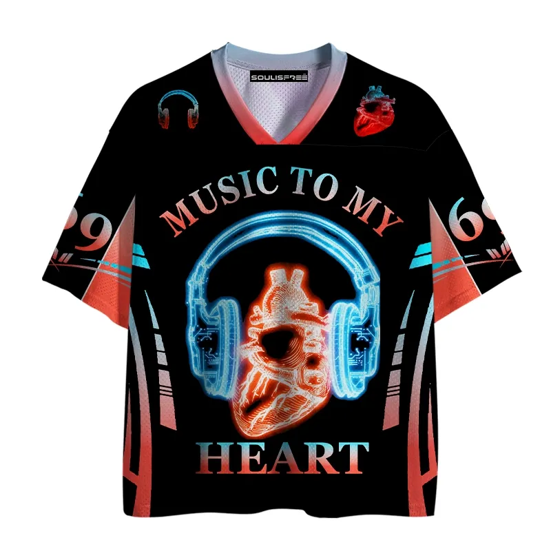 Designed Soulisfree Third Eye – Cosmic Awareness Mesh Jersey