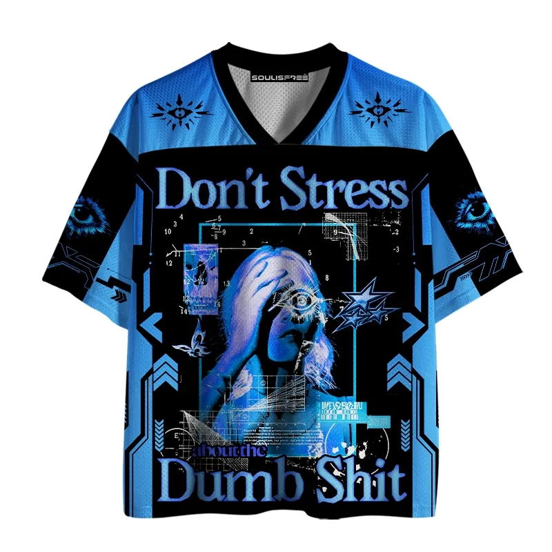 Designed Soulisfree Third Eye – Cosmic Awareness Mesh Jersey