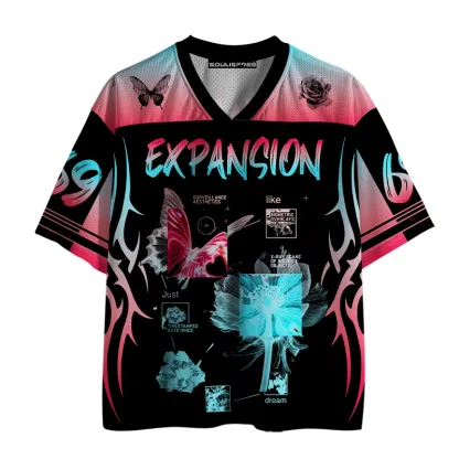Soulisfree X-Ray Butterfly Mesh Jersey