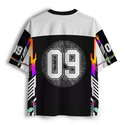 Soulisfree Digital Eye Collage  Mesh Jersey