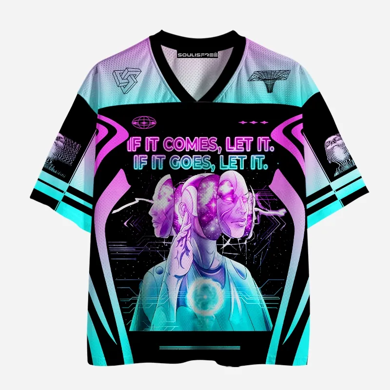 Designed Soulisfree Third Eye – Cosmic Awareness Mesh Jersey