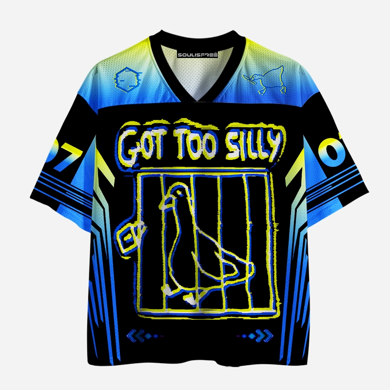 Soulisfree Got Too Silly Mesh Jersey