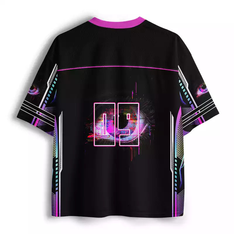 Soulisfree Digital Existentialism Aesthetic Mesh Jersey