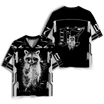 Soulisfree Future Tribe Raccoon Mesh Jersey