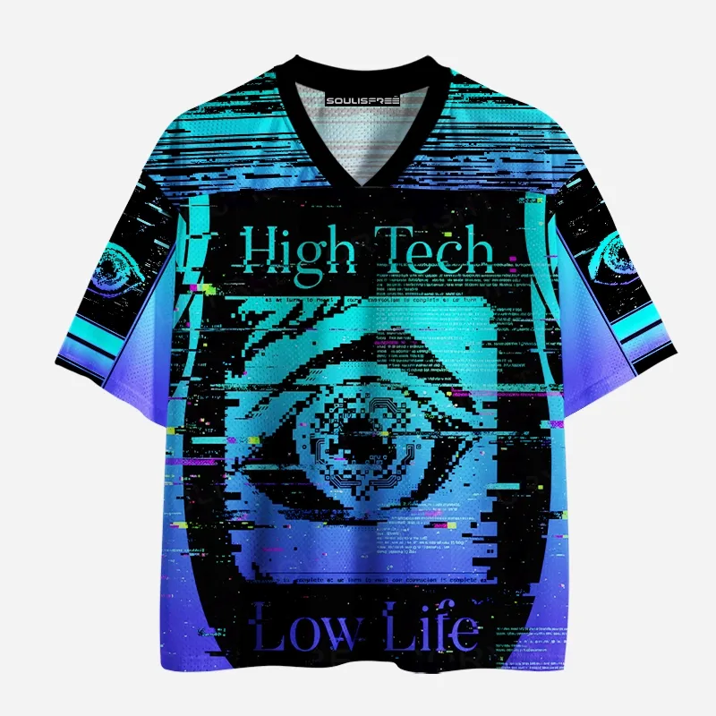 Soulisfree Digital Distortion High Mesh Jersey