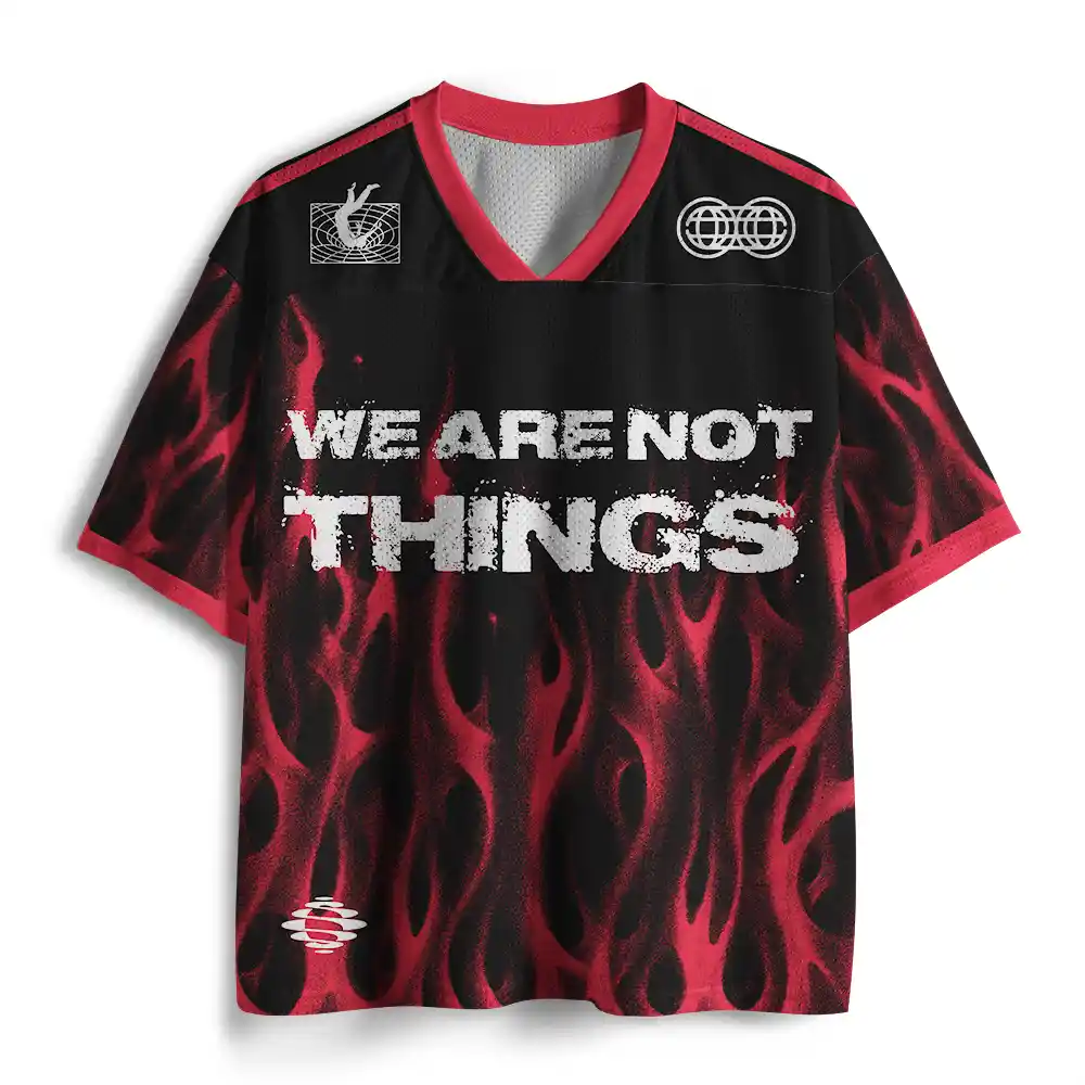 Personalized We're Not Things Mesh Jersey
