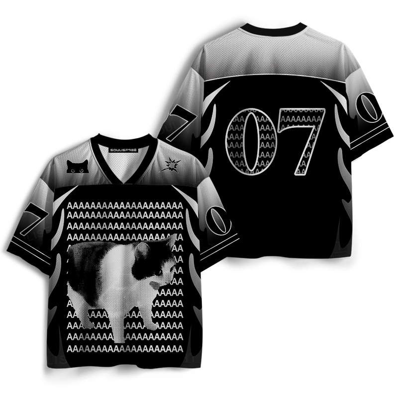 Soulisfree AAAAAAbyss: Cat Edition Mesh Jersey