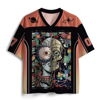 Personalized Split Mesh Jersey