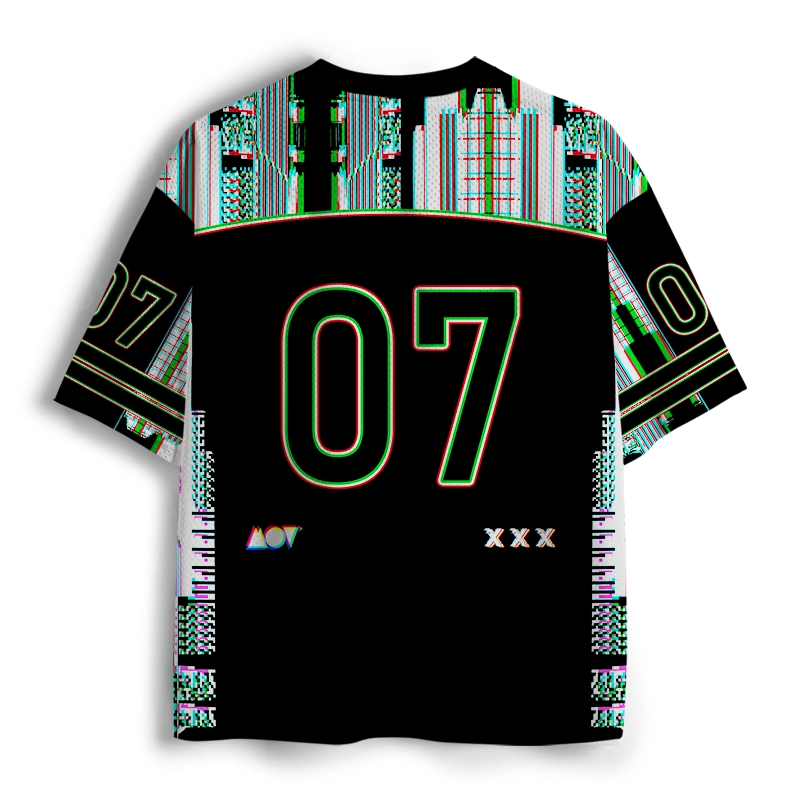 Soulisfree CYBER RUINS & STARS  Mesh Jersey