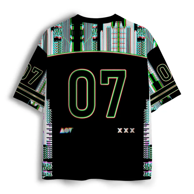 Soulisfree CYBER RUINS & STARS  Mesh Jersey