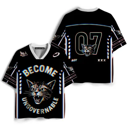 Soulisfree BECOME UNGOVERNABLE Mesh Jersey
