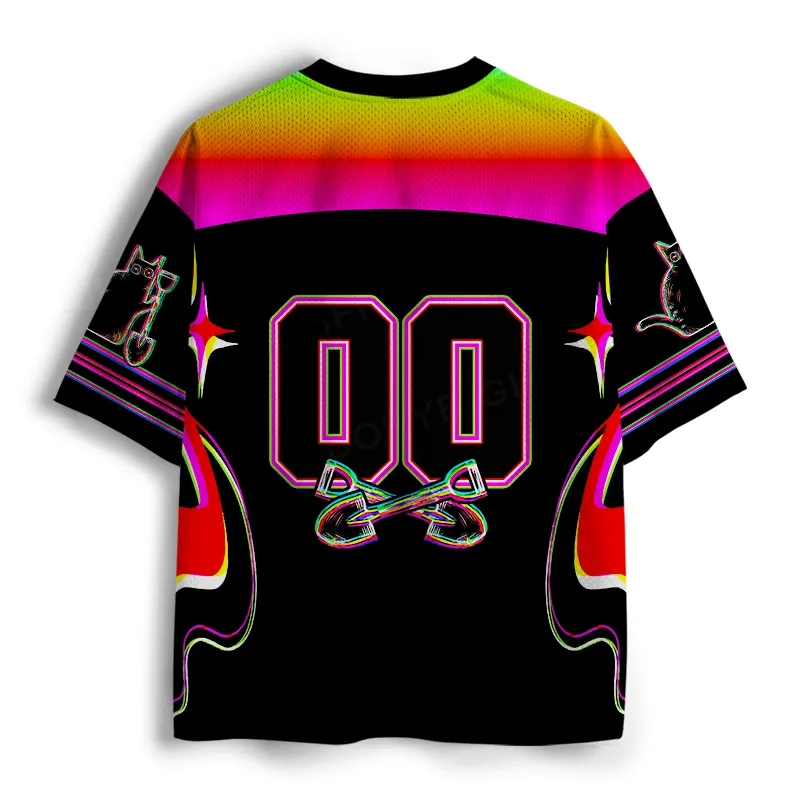 Soulisfree I HUG PEOPLE THATIHATE Mesh Jersey