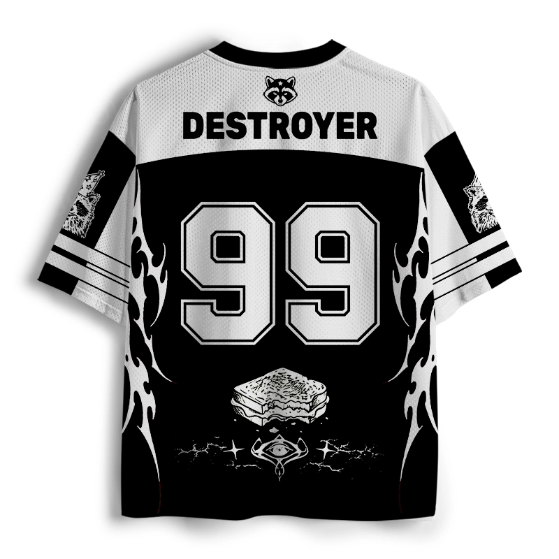 Soulisfree GRILLED CHEESE DESTROYER Mesh Jersey