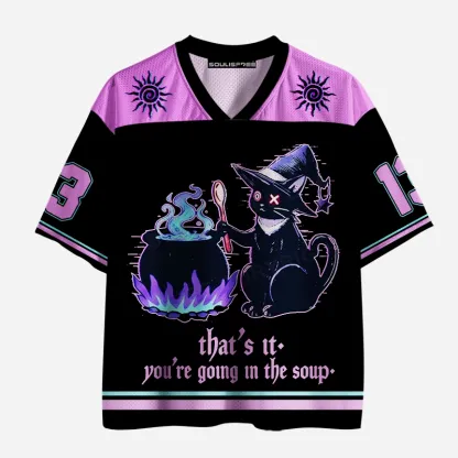 Soulisfree That's It. You're Going In The Soup. Mesh Jersey