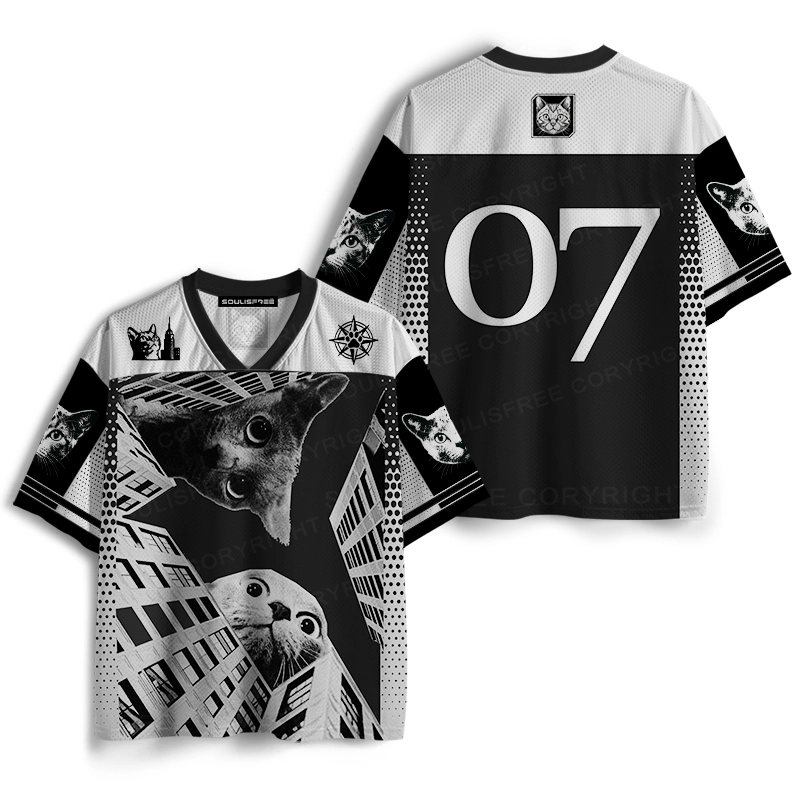 Soulisfree CITY CAT GIANT Mesh Jersey