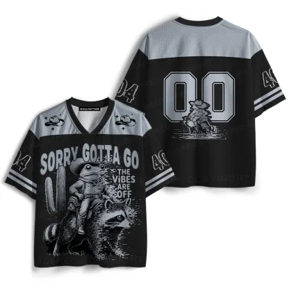 Soulisfree SORRY GOTTA GO Mesh Jersey