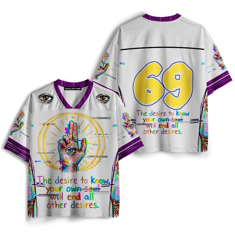 Soulisfree To Know Your Own Soul Mesh Jersey