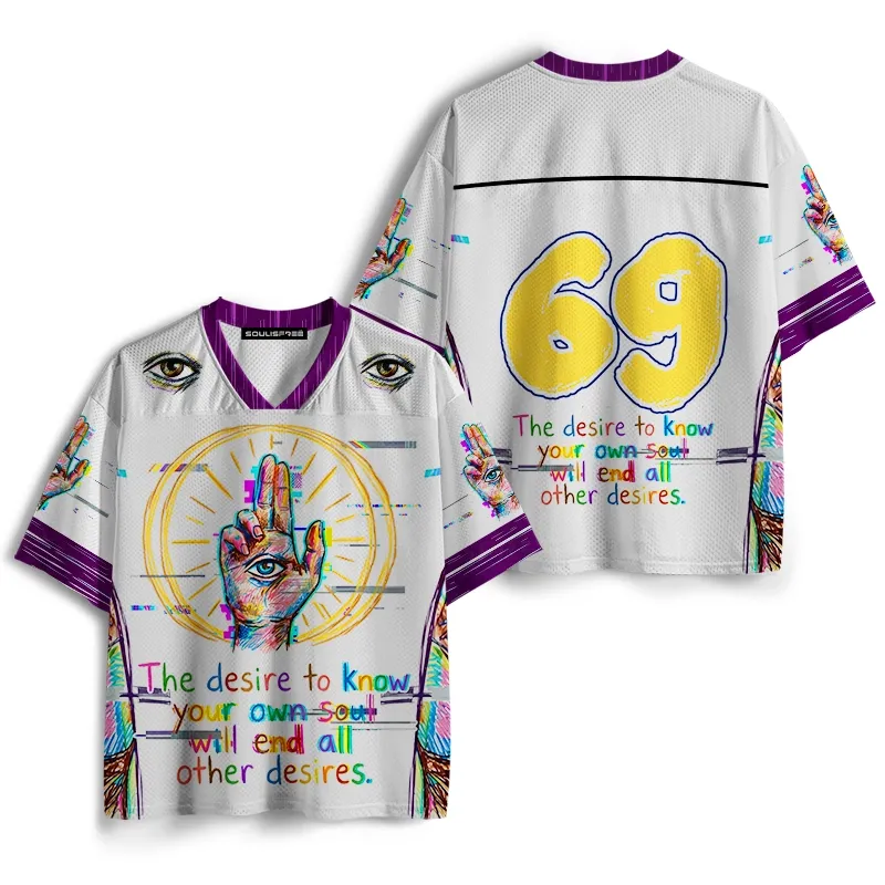 Soulisfree To Know Your Own Soul Mesh Jersey