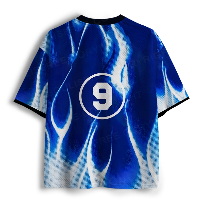 Soulisfree Ice Flame Mesh Jersey