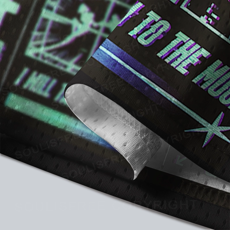 Soulisfree I WILL TAKE YOU TO THE MOON Mesh Jersey