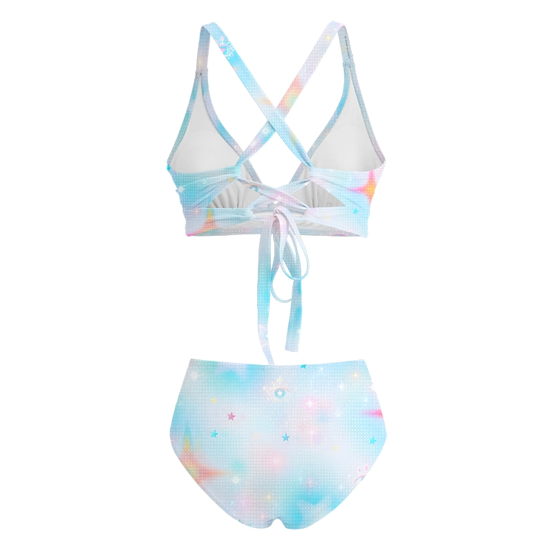 Soulisfree Dream Galaxy Glitch Cross Bikini