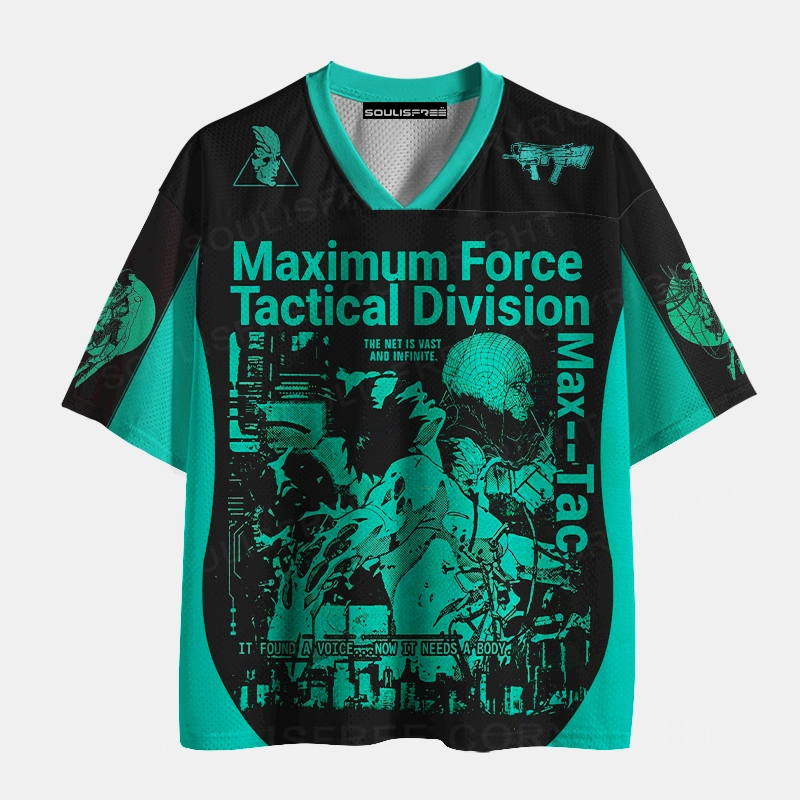 Soulisfree Maximum Force Tactical Division Mesh Jersey