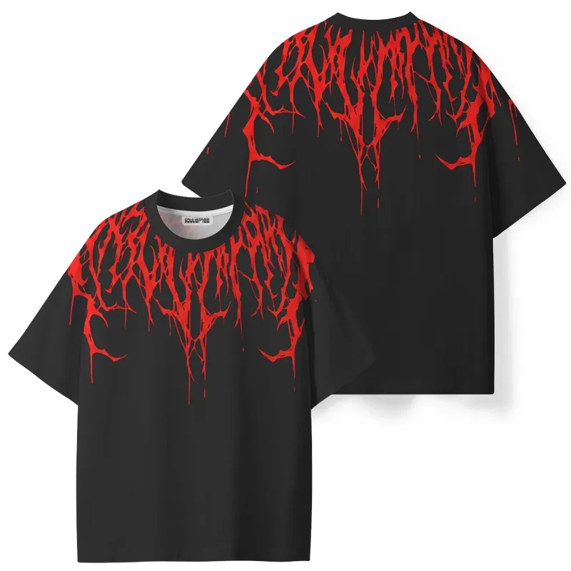 Soulisfree Black Thrash Metal ECO‑PERF Graphic Tee