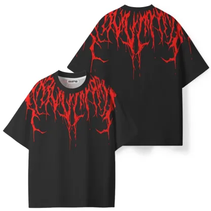 Soulisfree Black Thrash Metal ECO‑PERF Graphic Tee