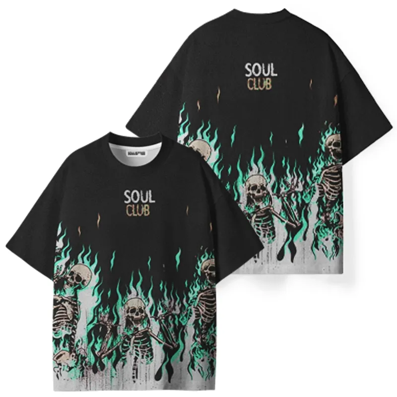 Soulisfree Soul Club ECO‑PERF Graphic Tee