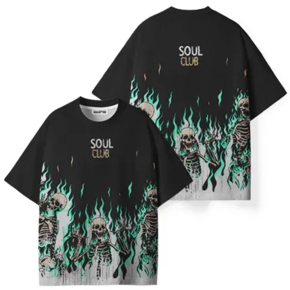 Soulisfree Soul Club ECO‑PERF Graphic Tee