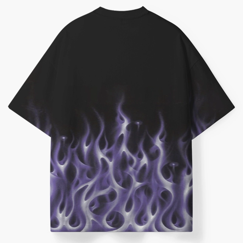 Soulisfree Purple Flame ECO‑PERF Graphic Tee