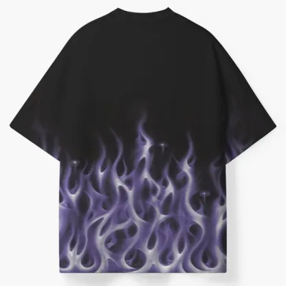 Soulisfree Purple Flame ECO‑PERF Graphic Tee