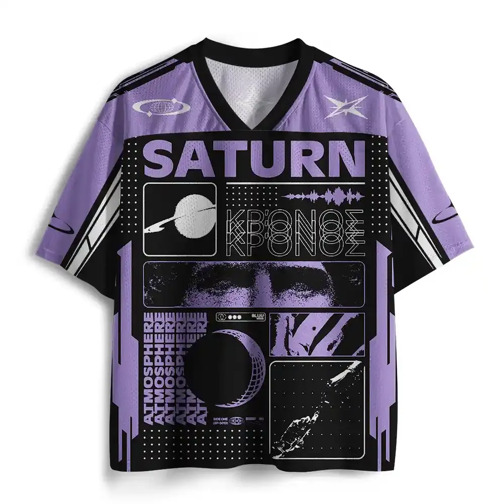 Personalized saturn Mesh Jersey